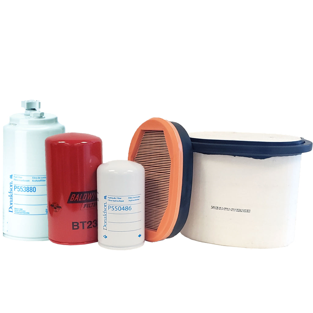 CFKIT Maintenance Filter Kit Compatible with C A T 420E Backhoe Loader