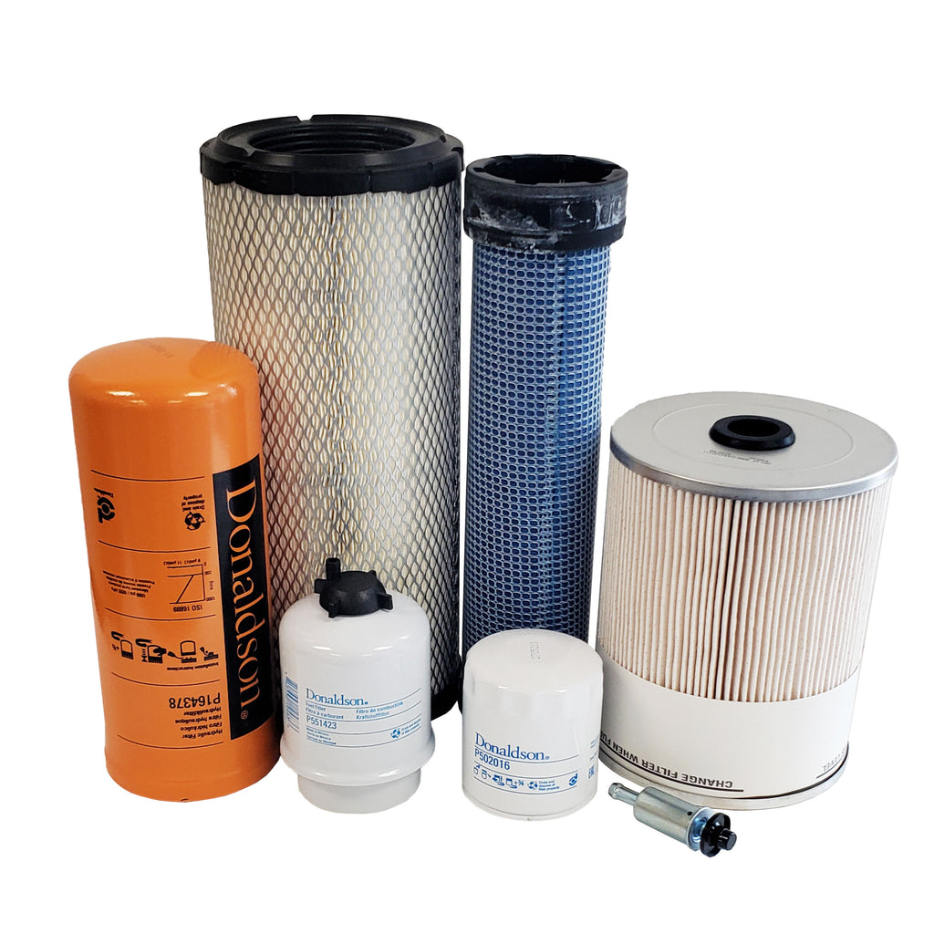 CFKIT Maintenance Filter Kit Compatible with C A T 226B3 Skid Steer Loader