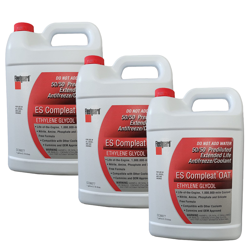 Fleetguard CC36077 Coolant Antifreeze Red 50/50 ES Compleat OAT - Crossfilters