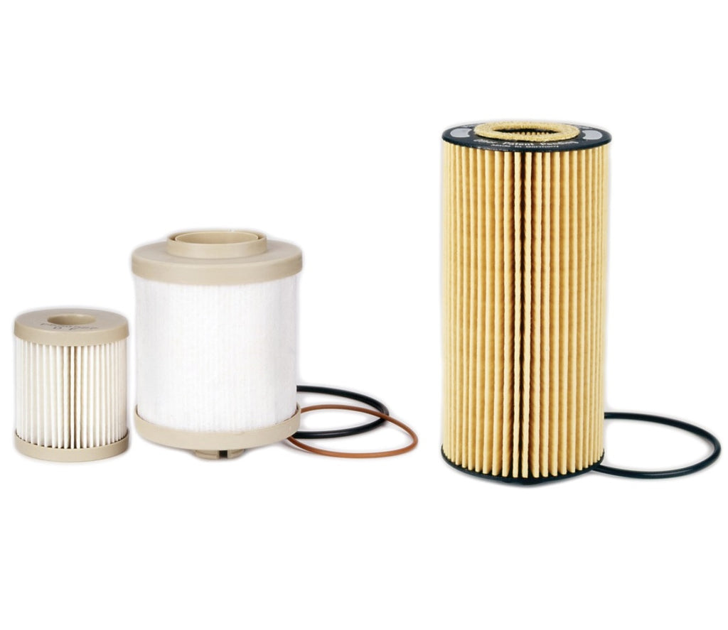Donaldson Filter Kit P550527 (Fuel)+P550528 (Oil) ( FD-4616 & FL-2016) - Crossfilters