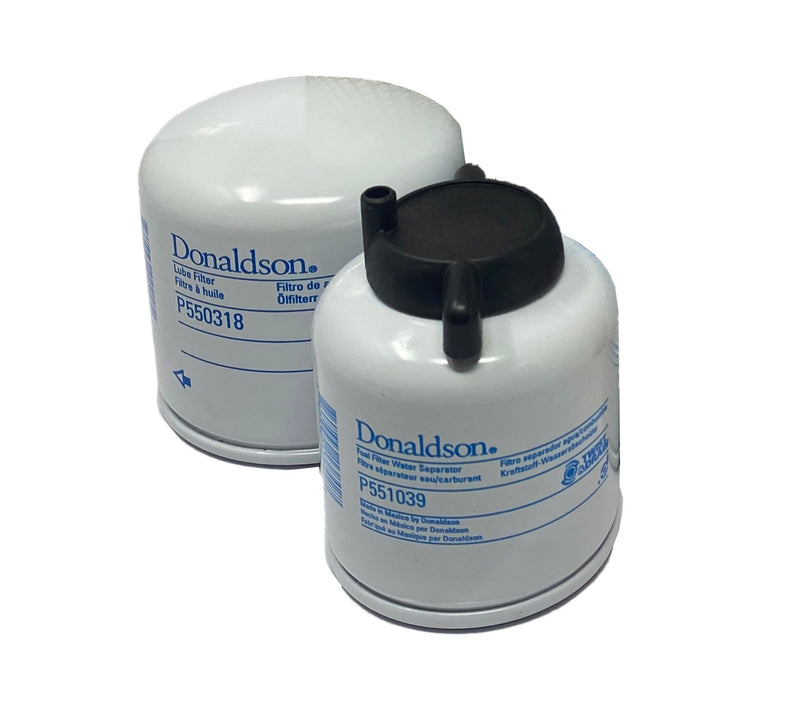 CFKIT Oil & Fuel Filter Kit for Bobcat with Kubota V2203 Engine - Crossfilters