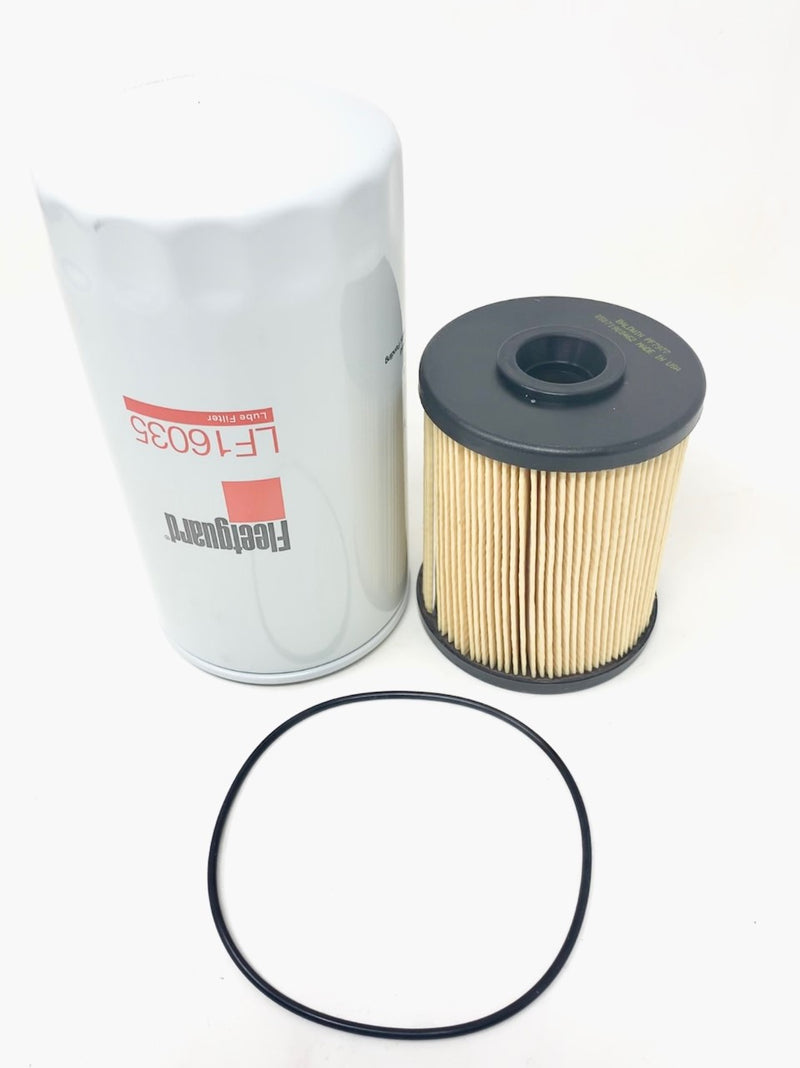 Set Fuel Filter Baldwin PF7977 & Lube Filter Fleetguard LF16035 - Crossfilters