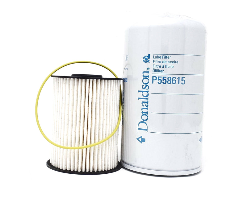 Set Donaldson P550800 Fuel- P558615 Lube - Filters Dodge Ram 5.9 Diesel 2003-10 - Crossfilters