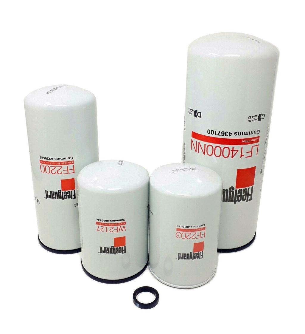Maintenance Filter Kit for ISX Cummins Pre- 2010 Engines (50,000 Miles) Fleetguard - Crossfilters