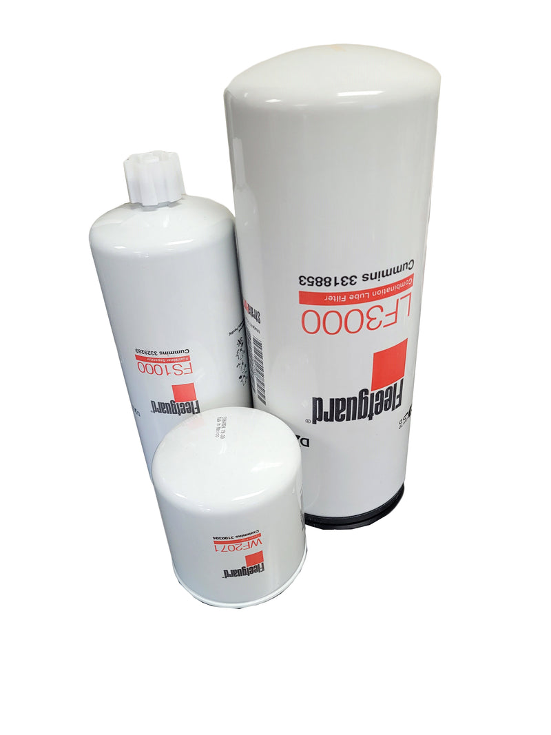 MK11811 Maintenance Kit Fleetguard (LF3000 - FS1000 - WF2071) - Crossfilters