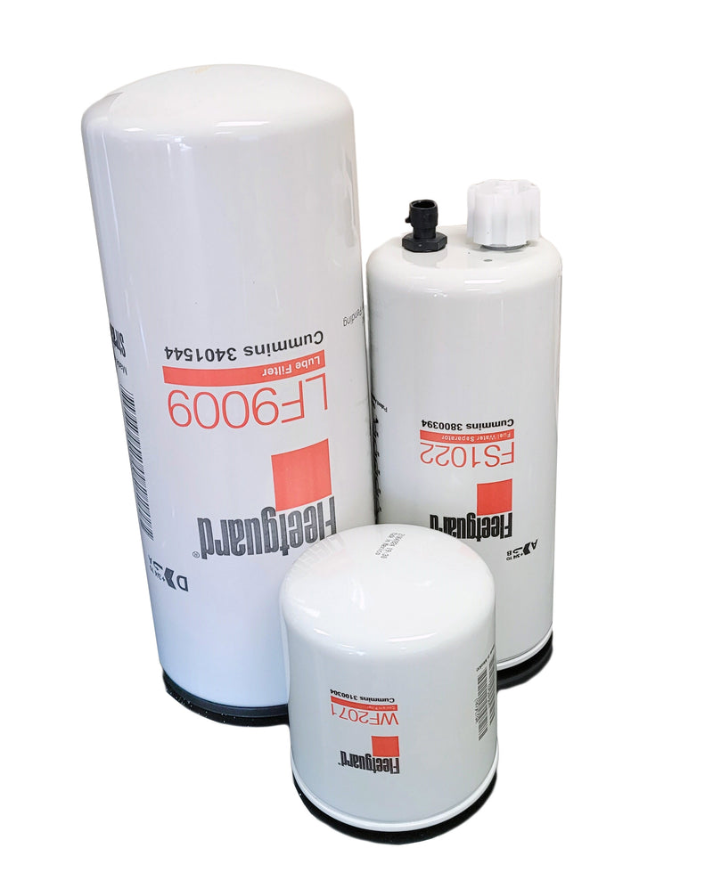 MK12759 Fleetguard Maintenance Kit Cummins (LF9009 - FS1022 - WF2071) - Crossfilters