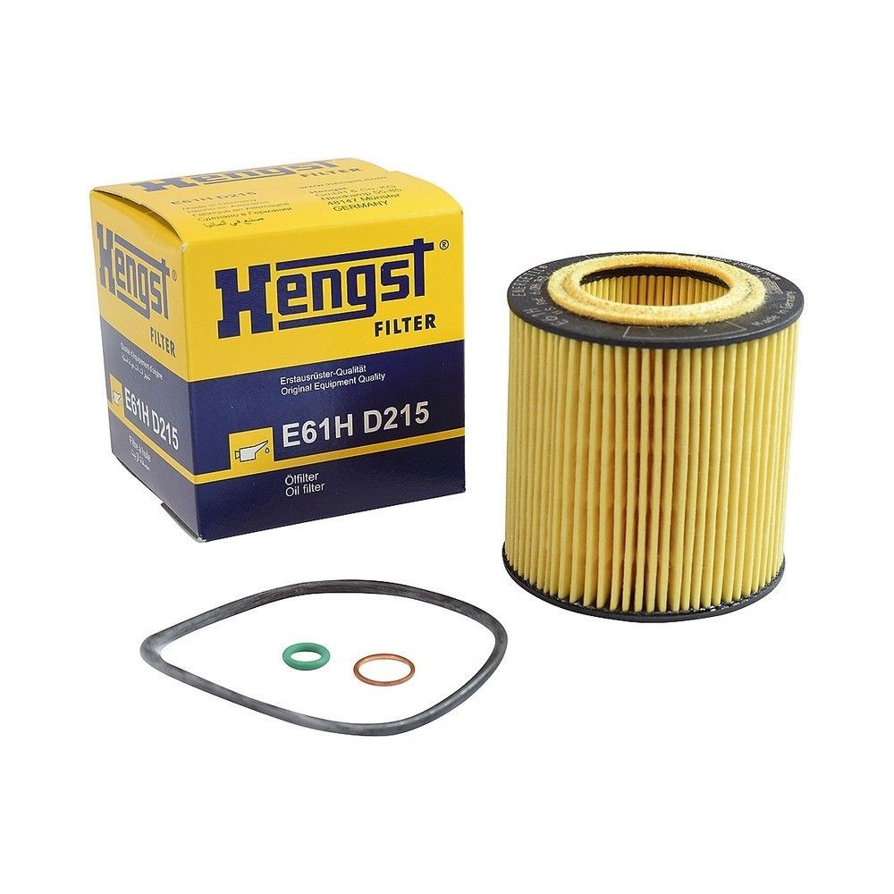 E61HD215 Hengst Oil Filter For Germany BMW 1 3 5 7 X1 X3 X5 X5M X6 ( Replaces HU816X) Pack of 2 - Crossfilters