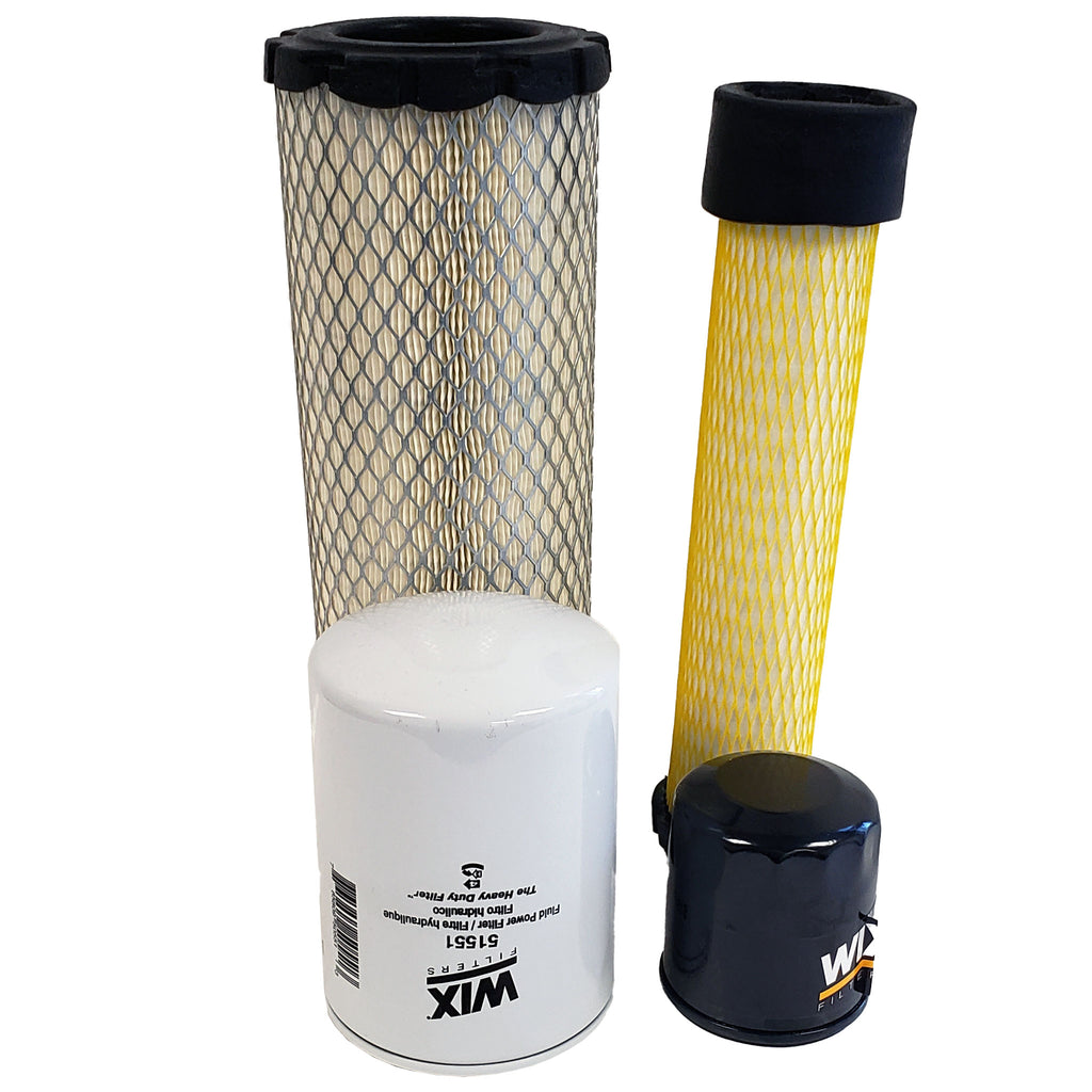 CFKIT Maintenance Filter Kit Compatible with-FERRIS Mowers Zero-Turn IS3100Z Series w/ Kawasaki FD731V Eng.