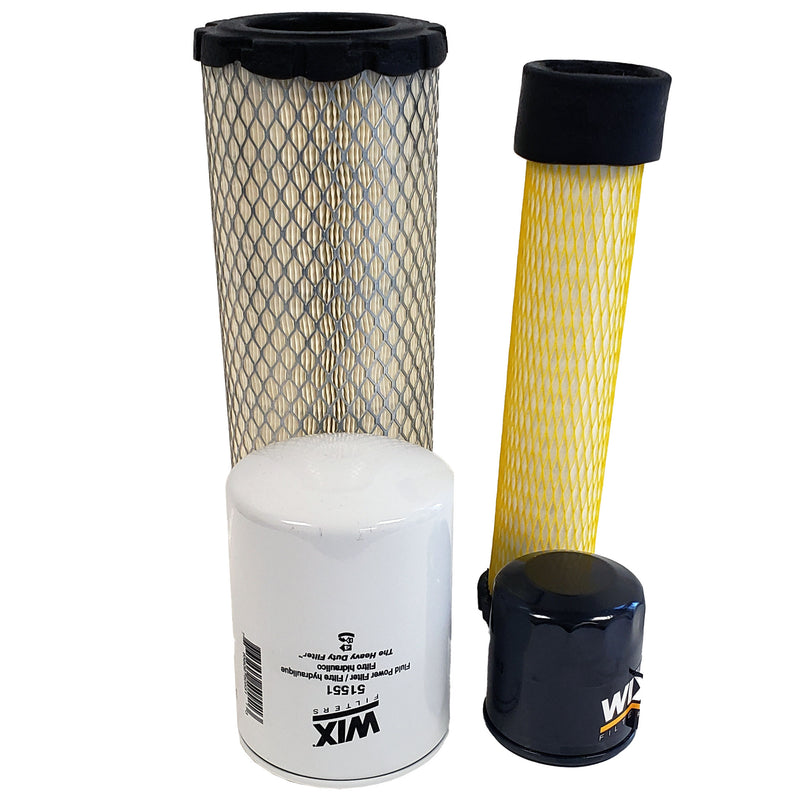 CFKIT Maintenance Filter Kit Compatible with-FERRIS Mowers Zero-Turn IS3100Z Series w/ Kawasaki FD731V Eng.