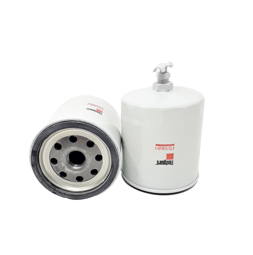 FS19581 Fleetguard Fuel Filter, Water Separator Spin-On Twist&Drain