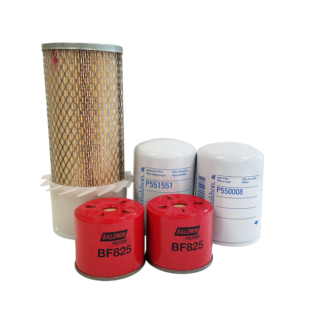 CFKIT Maintenance Filter Kit Compatible with G E H L HL4400 Skid-Loader W/ 4.108 Eng.