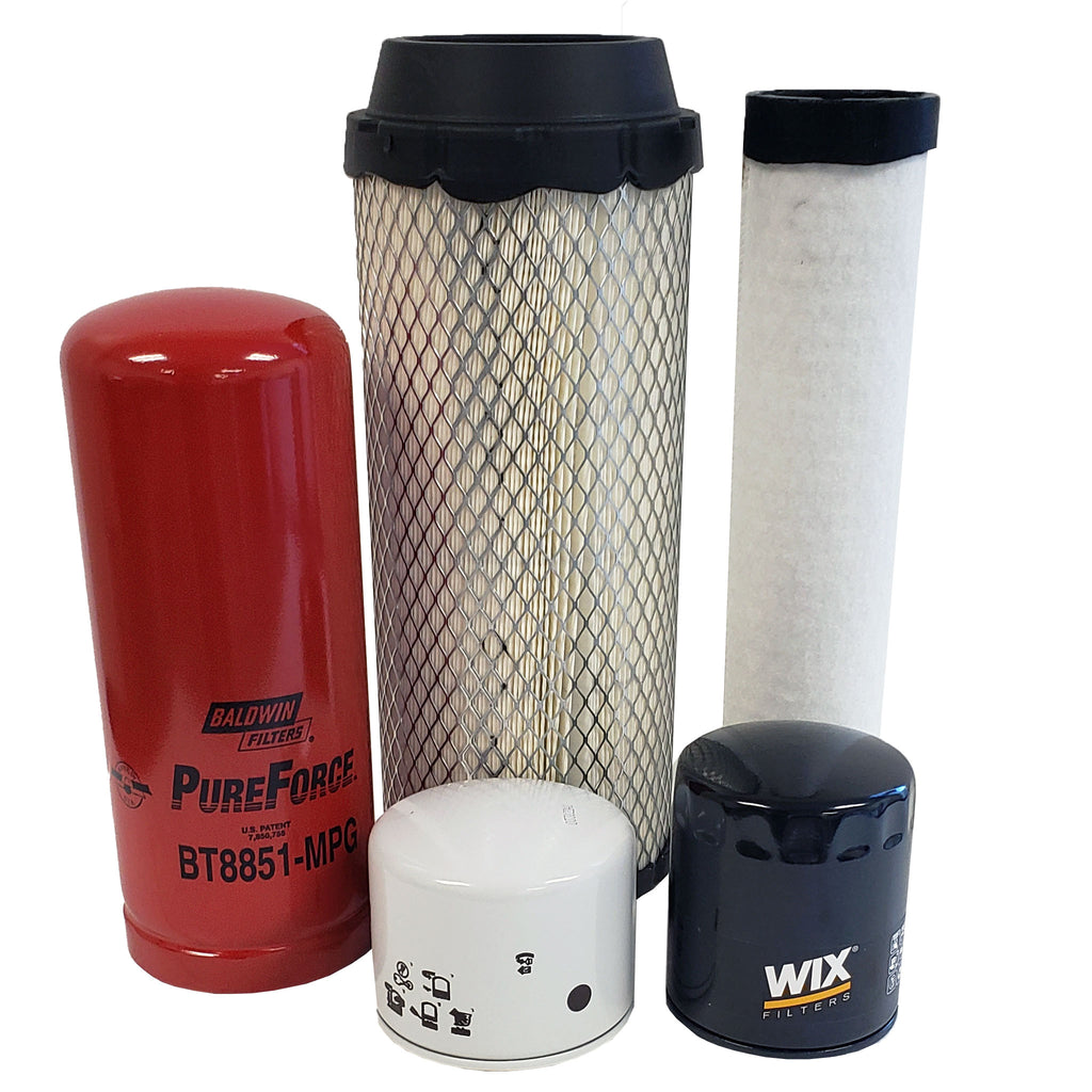 CFKIT Maintenance Filter Kit Compatible with G E H L 3640E W/ Yanmar 3TNV88