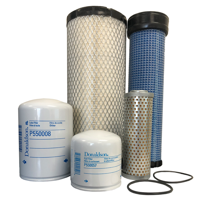 CFKIT Maintenance Filter Kit for/Hitachi EX80-5 w/ Nissan BD3004-19 Eng. - Crossfilters