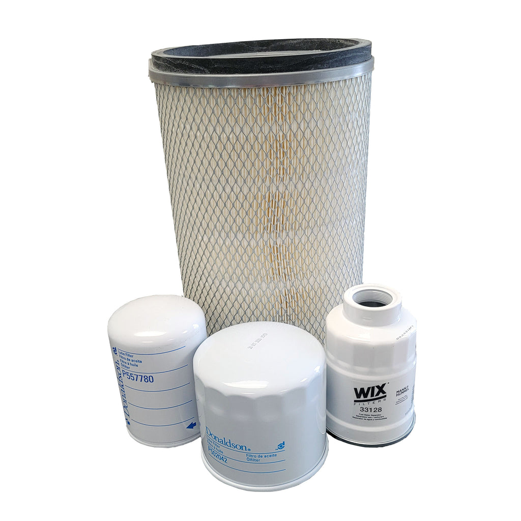 CFKIT Filter Kit Compatible with ISUZUĀ NPR W/4HK1Ā 5.2L (2004-2007) (Axial Seal Air Filter)