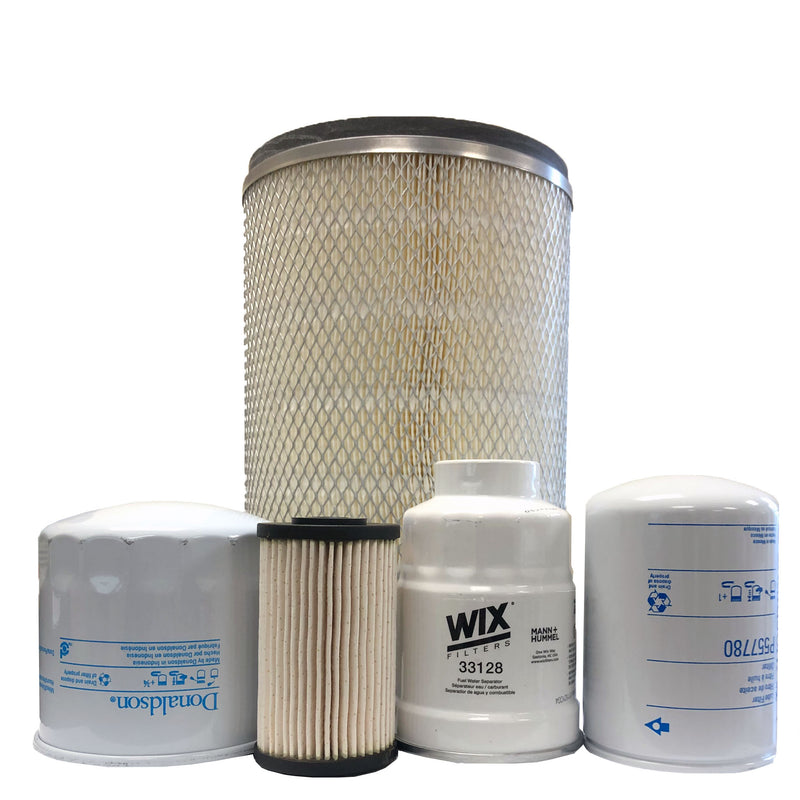 CFKIT Filter Kit Compatible with ISUZUĀ NPR W/4HK1Ā 5.2L (2011-2016) (Axial Seal Air Filter)