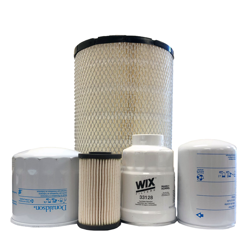 CFKIT Filter Kit Compatible with ISUZU NRR 2013 w/ 5.2L Diesel Eng.