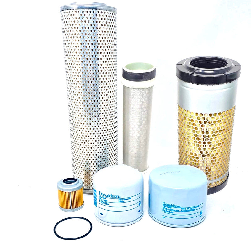 CFKIT Maint. Filter Kit  for John Deere Excavator 35G w/Yanmar 3TNV88 Eng. (Tier 4). - Crossfilters