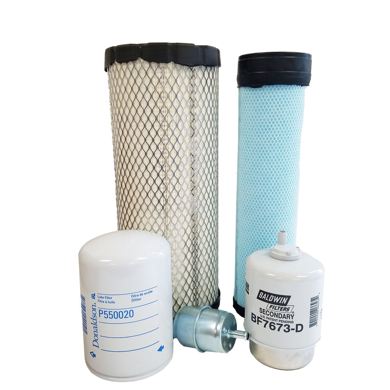 CFKIT Service Filter Kit Compatible with JD 240 and 250 Skid-Steer Loaders