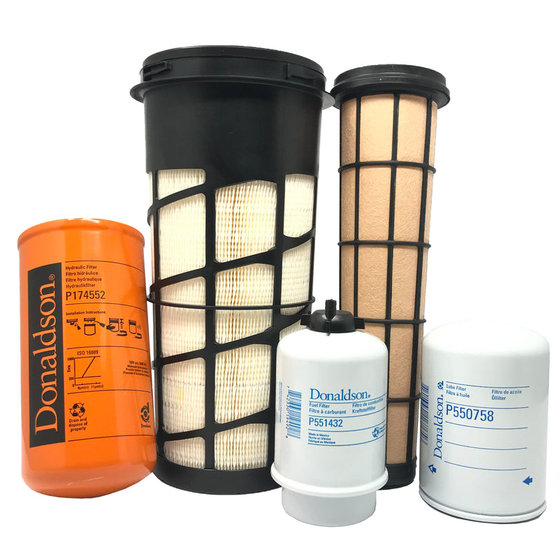 CFKIT Maintenance Filter Kit for John Deere 320D w/ 4024T Eng. - Crossfilters