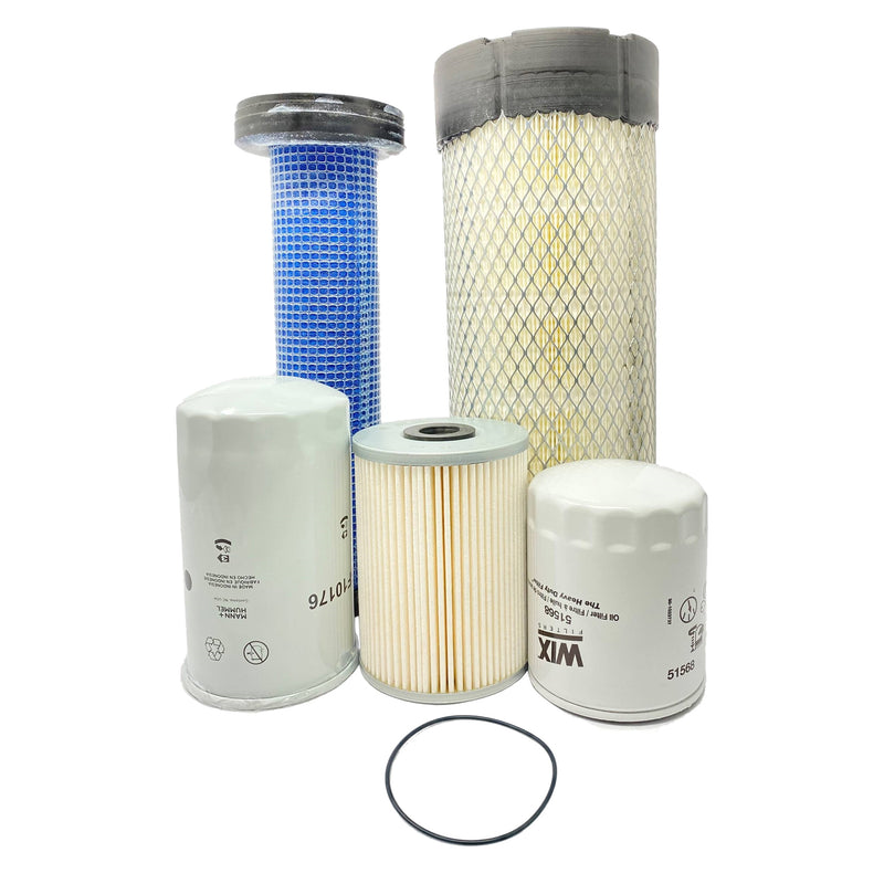 CFKIT 500 Hours Filter Kit for John Deere 312GR, 314G, 316GR, 317G & 318G (With Air Filters) - Crossfilters