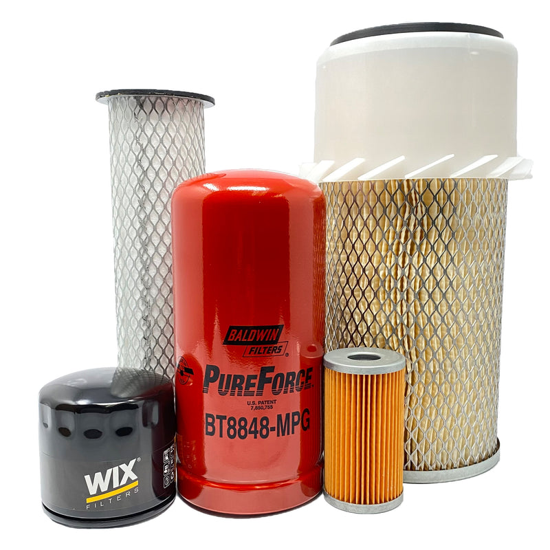 CFKIT Filter Kit for John Deere 6675 and 7775 Skid-Steer Loaders - Crossfilters