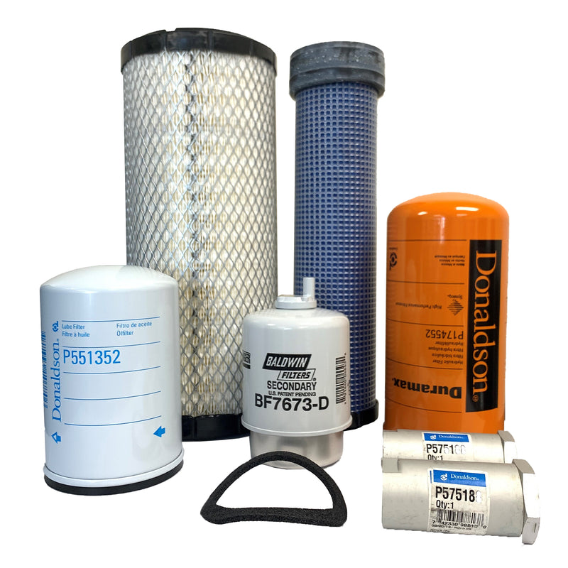 CFKIT Filter Kit for John Deere 260 and 270 Skid Steer Loaders - PC2691 - Crossfilters
