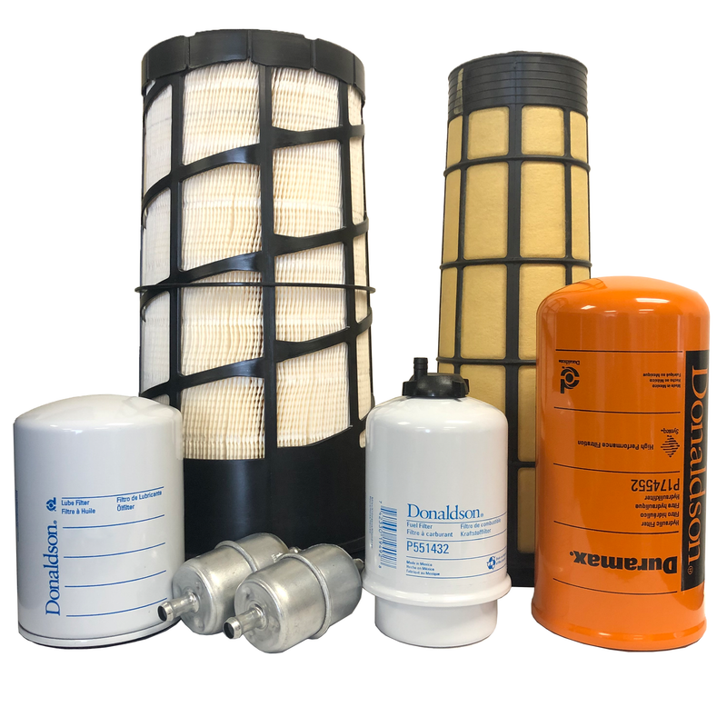 CFKIT Maintenance Filter Kit for/John Deere 333D Compact Loader w/ PowerTech Eng. - Crossfilters
