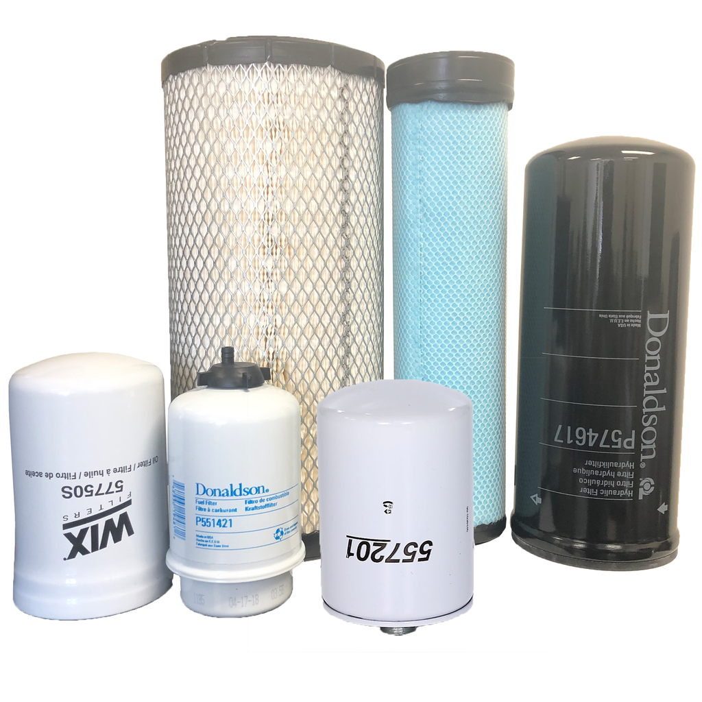 CFKIT Maintenance Filter Kit for JD 210LE Backhoe Loader w/ PowerTech 4045 Eng. - Crossfilters
