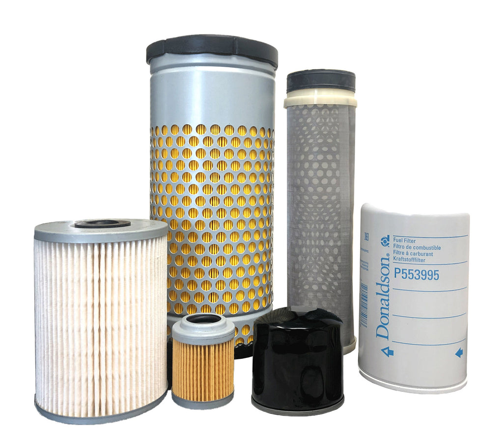 CFKIT 500 Hours Filter Kit Compatible with JD Mini-Excavator 50G (PIN: 1FF050GX_ _H280001ā )