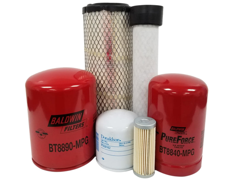 CFKIT Filter Kit Compatible with John-Deere Tractor 4410 w/ Yanmar 3TNE88 Eng.