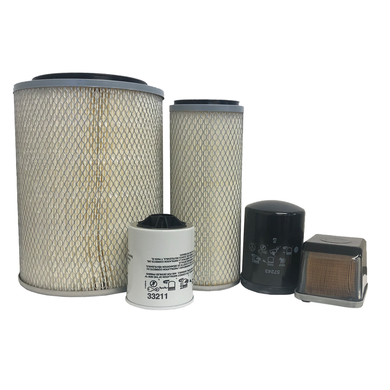 CFKIT Service Filter Kit Compatible with JD 450G 455G 550G 555G 650G Crawler Loader Turbo S/N 742460 - Up