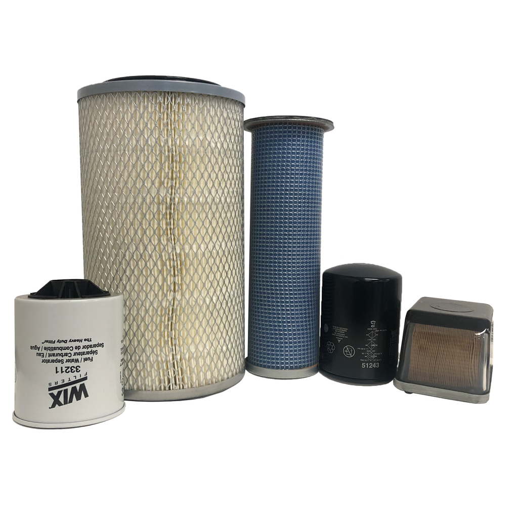 CFKIT Service Filter Kit Compatible with JD 450G 455G 550G 555G 650G Crawler Loaders Non Turbo S/N 742460 - Below