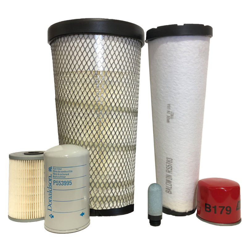 CFKIT Service Filter Kit Compatible with JD 326E Skid Steer Loader w/ 4TNV98CT Eng.