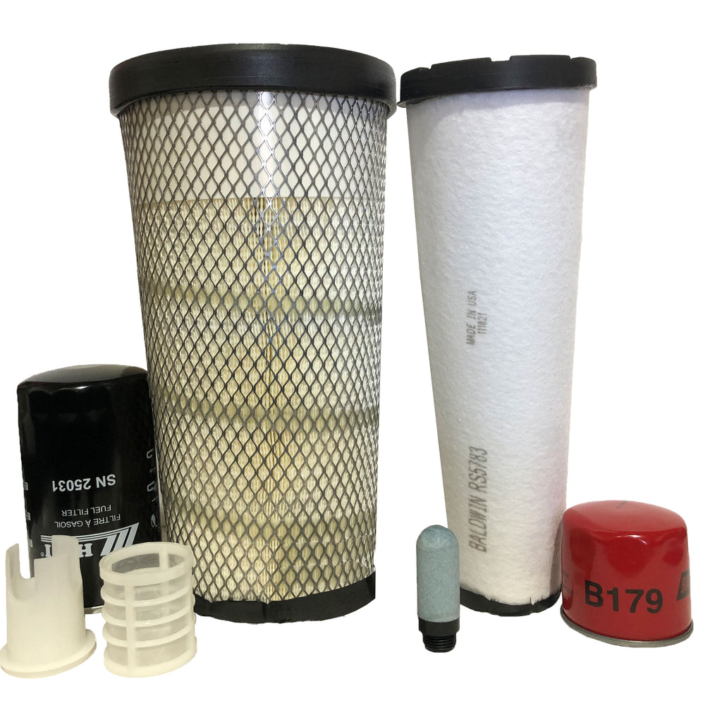 CFKIT Service Filter Kit Compatible with JD 326E Skid Steer Loader w/ 4TNV98T Eng.