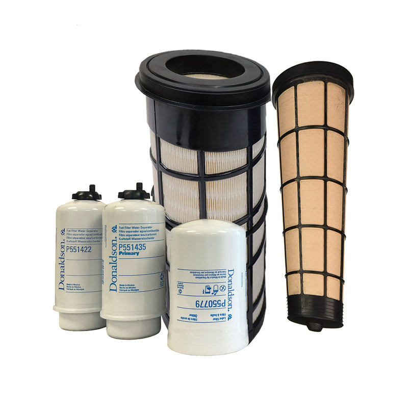 CFKIT Service Filter Kit Compatible with JD 310J 310SJ 315SJ 325SJ 410SJ Backhoe Loader