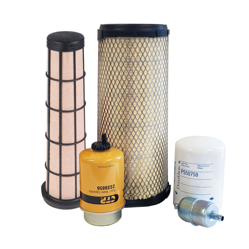 CFKIT Service Filter Kit Compatible with JD 318D, 319D Skid Steer