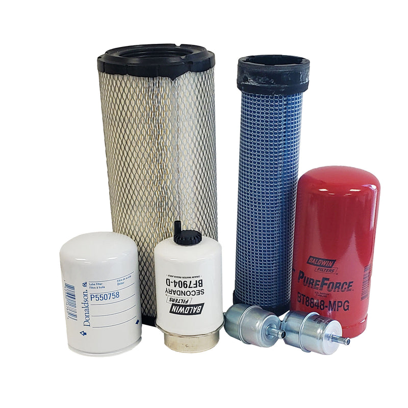 CFKIT Filter Maintenance Kit Compatible with JD CT322 Skid Steer