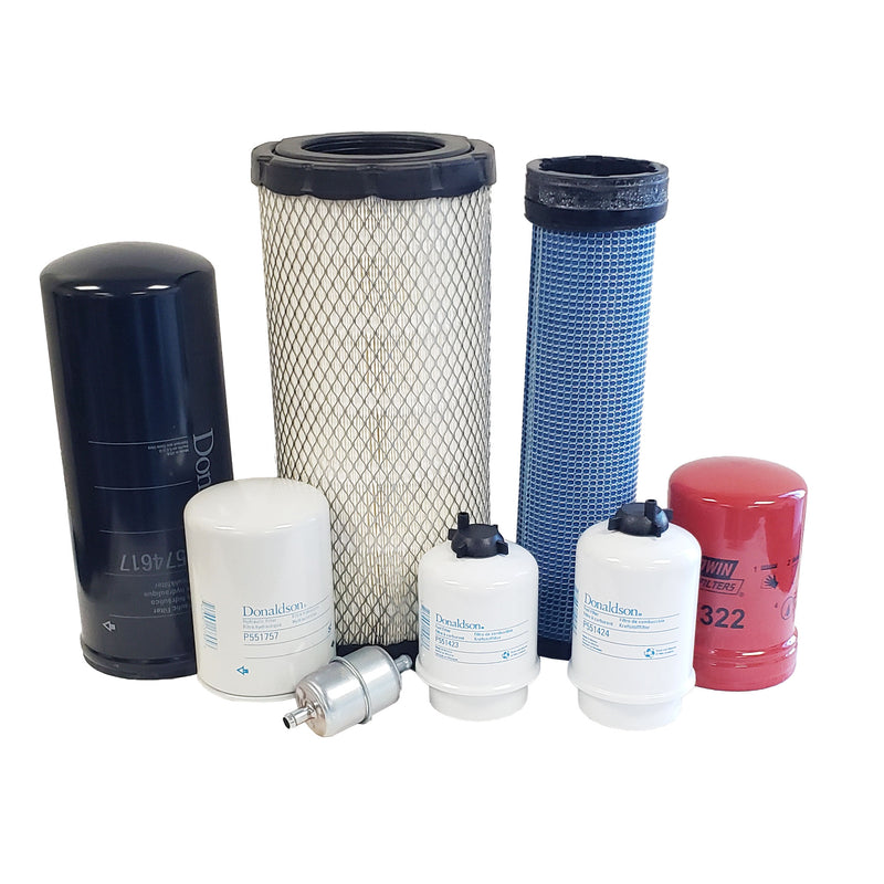 CFKIT 1000 HR Filter Kit Compatible with JD 310G, 310SG and 315SG Backhoe w/PowerTech 4045D Eng.