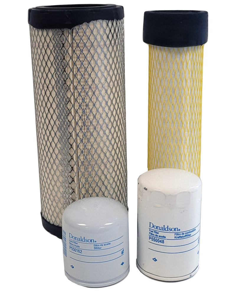 CFKIT Filter Service Kit Compatible with JD 4105 Compact Utility Tractor