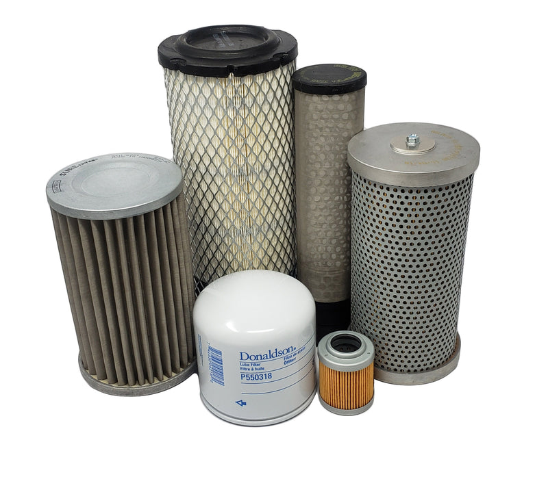 CFKIT Service Filter Kit for Kubota U35S Super Series SN# 30000-39999 - Crossfilters