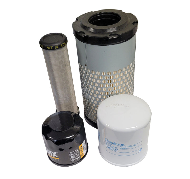 CFKIT Filter Kit for Kubota Mini Excavator U17 (No Hyd Filters) - Crossfilters