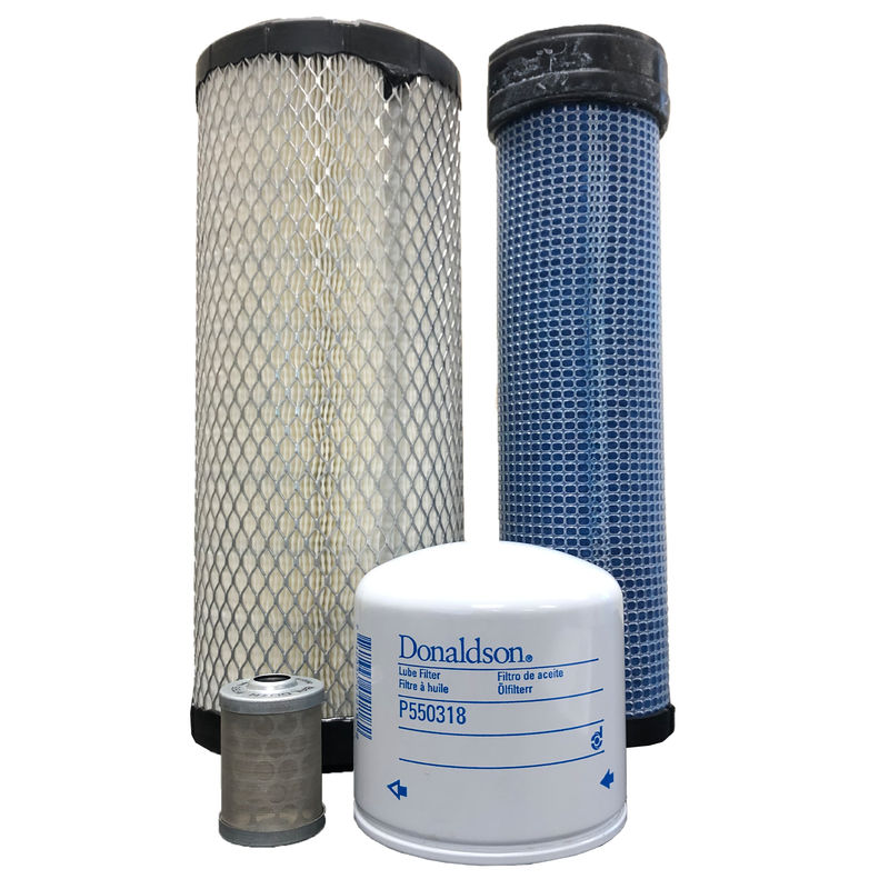CFKIT Maintenance Filter Kit for Kubota R530 Tractors w/ V2607-CR-E4 Eng. - Crossfilters