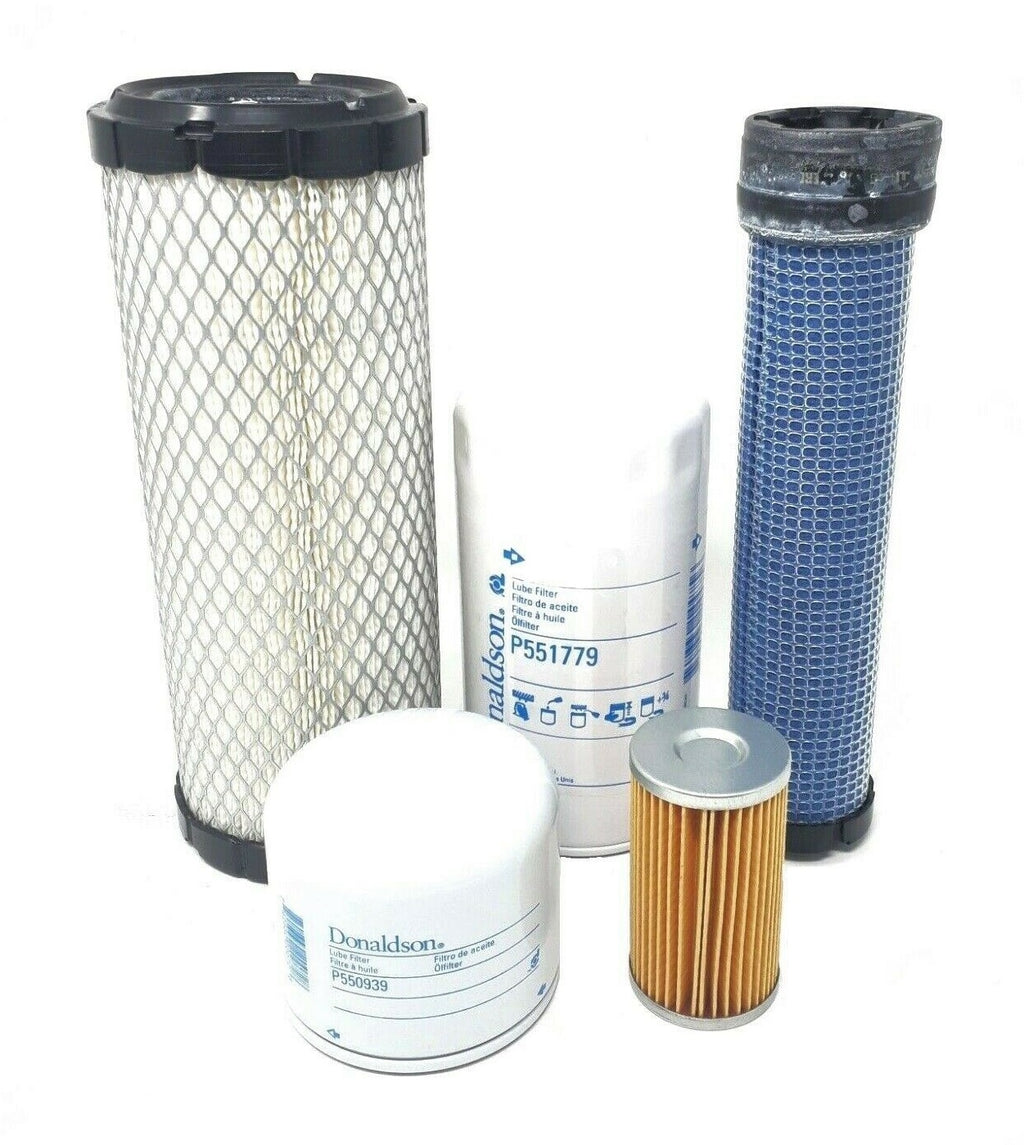 CFKIT Filter Maintenance Kit for Kubota Tractor L4400 Series w/V2203-M-E2 - Crossfilters