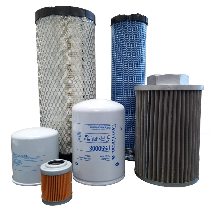 CFKIT Maintenance Filter Kit Compatible with KUB KX161-S Mini Excavator