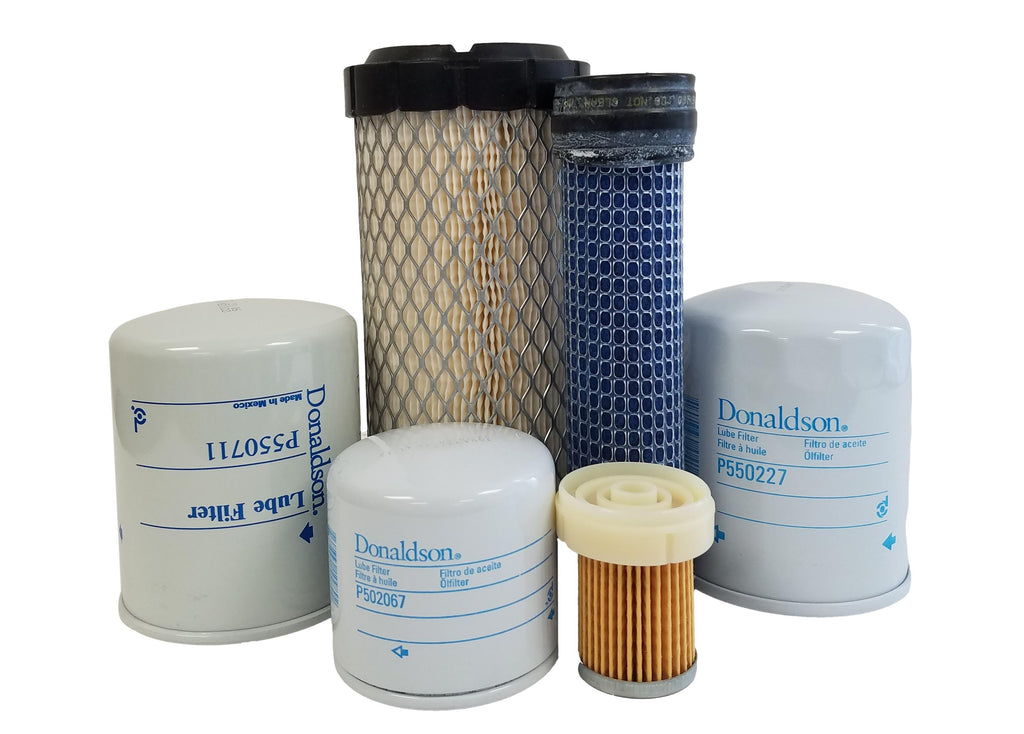 CFKIT Maintenance Filter Kit Compatible with/KUB RTV900G w/ D902E Tier 4 Eng.