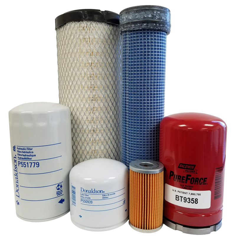 CFKIT Maintenance Filter Kit Compatible with New-Holland L185 Loader w CFKIT Maintenance Filter Kit Compatible with New-Holland L185 Loader w