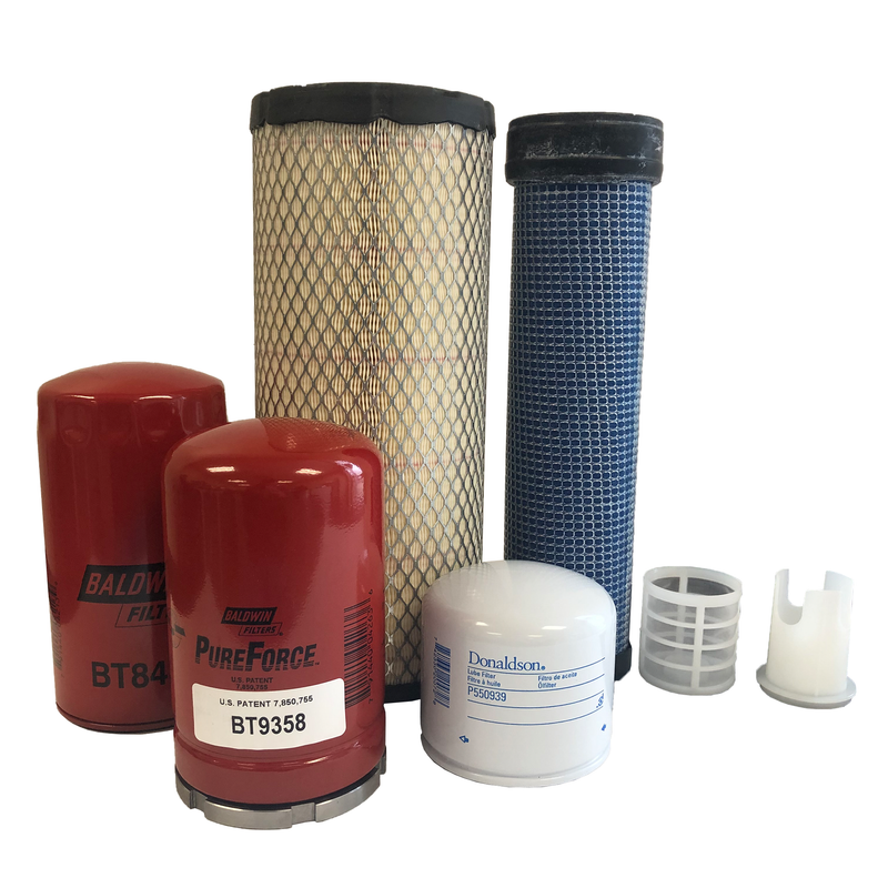 CFKIT Maintenance Filter Kit Compatible with KUB RTV1100 UTV w/ D1105-E Tier 4 Eng.
