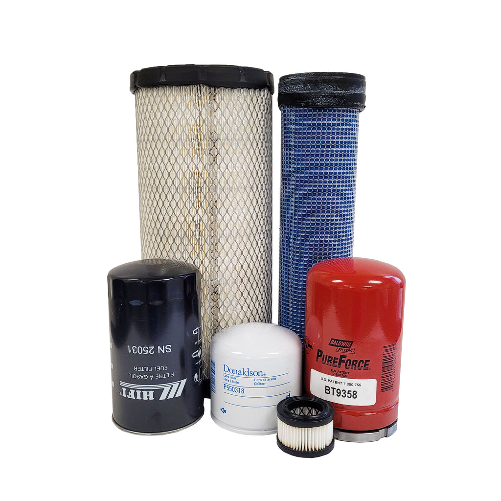 CFKIT Maintenance Filter Kit Compatible with KUB SVL97-2 Track Skid Steers