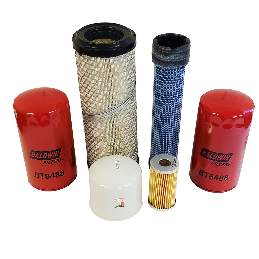 CFKIT Maintenance Filter Kit Compatible with KUB L39 Loader Backhoe
