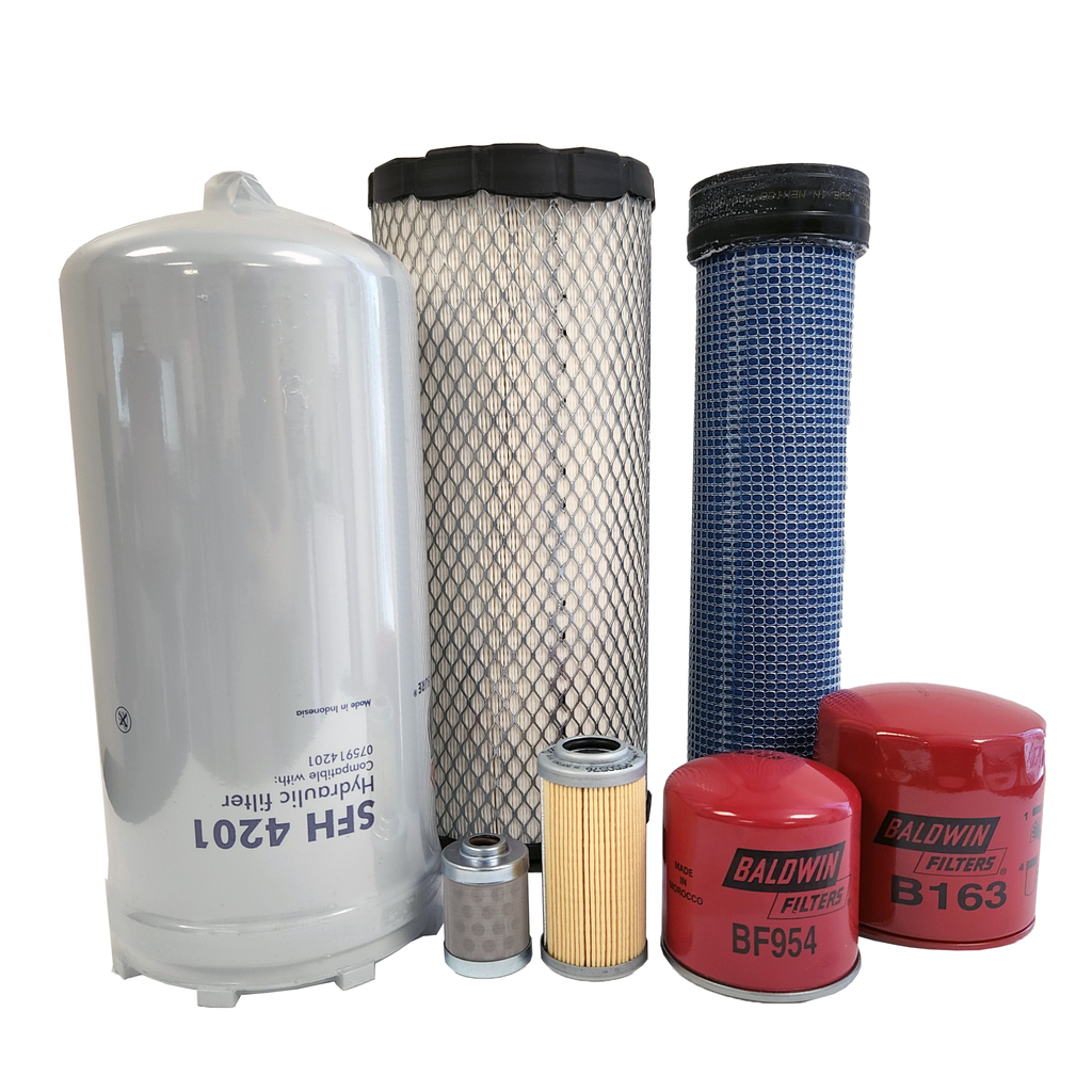 CFKIT Maintenance Filter Kit Compatible with KUB KX080-3T (100K1550)